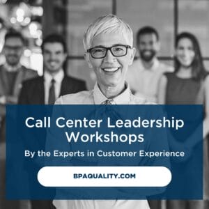 call center leadership training by BPA Quality, call center supervisor training