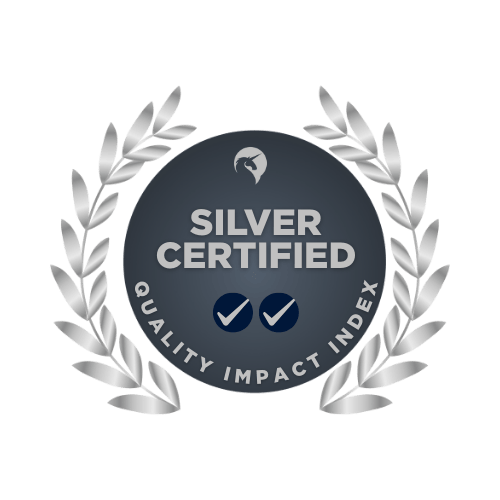Silver Certified call center QA by BPA Quality. Building Strength<br />
Your contact center has a solid foundation for quality assurance and is ready to optimize. With early-stage KPI tracking in place, you are positioned to achieve 10–15% efficiency gains and see measurable CSAT improvement with targeted changes.<br />
This result signals that your team has the right structure but needs refinement to fully unlock its potential—streamlining workflows, deepening data insights, and aligning QA with business outcomes.